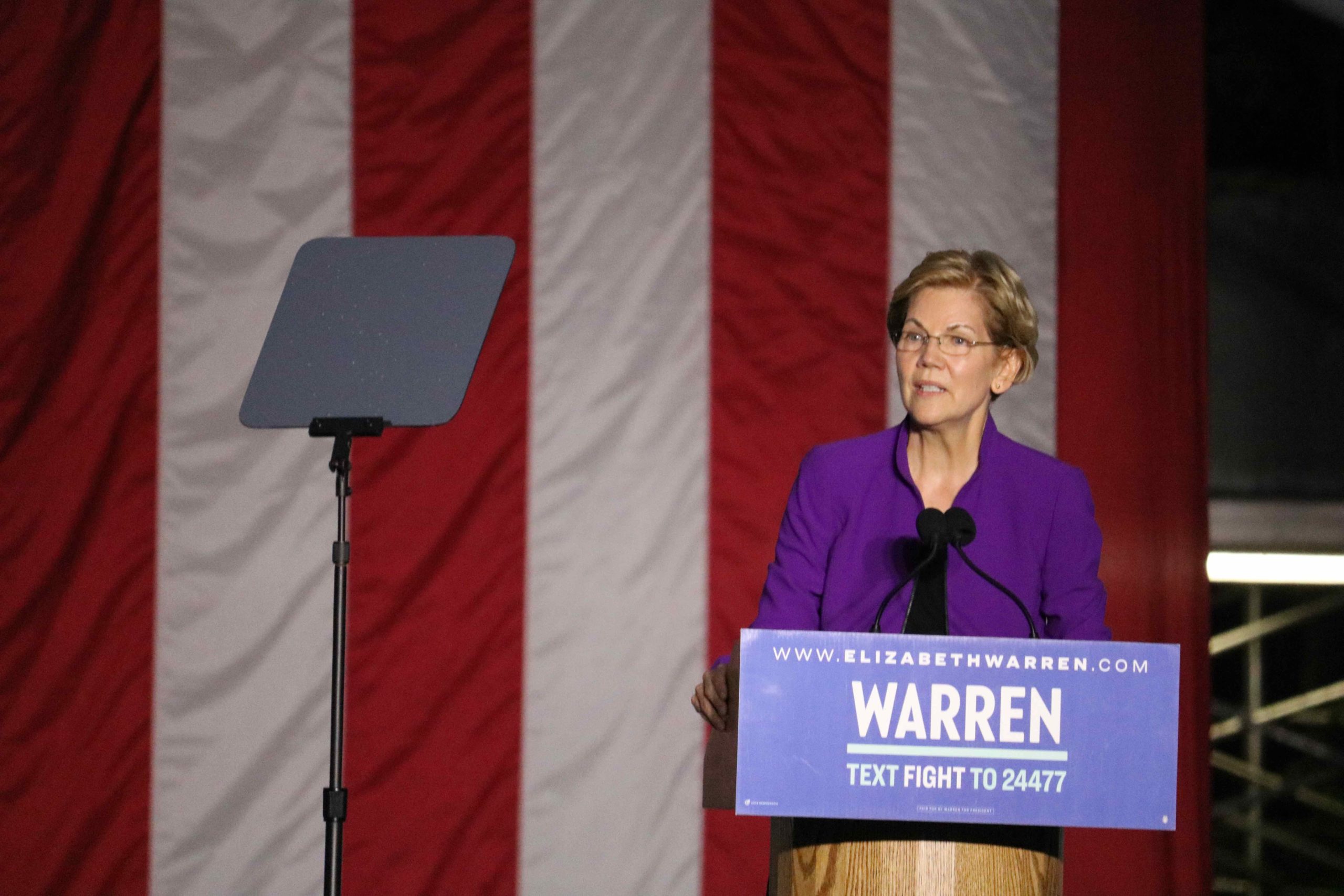 Elizabeth Warren at Rally