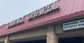 Exterior shot of Calvary Chapel