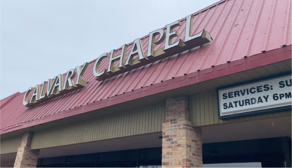 Exterior shot of Calvary Chapel