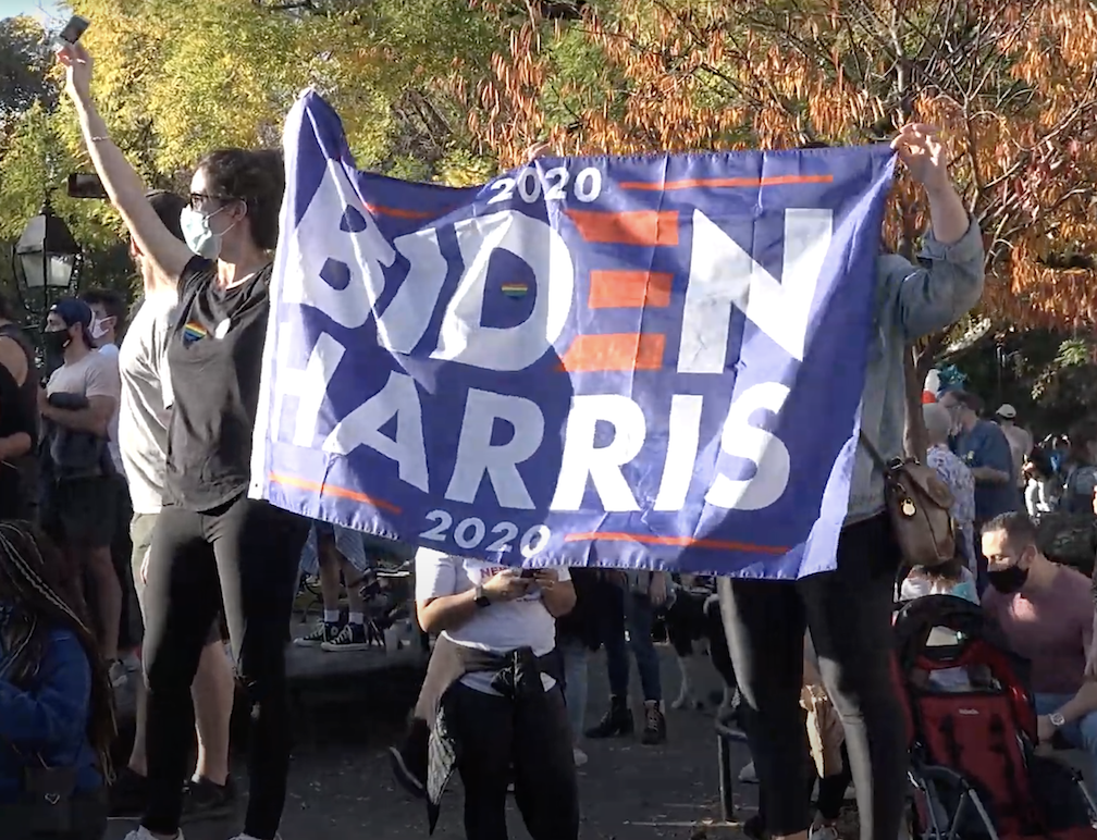 Andrea Pineda Biden Wins