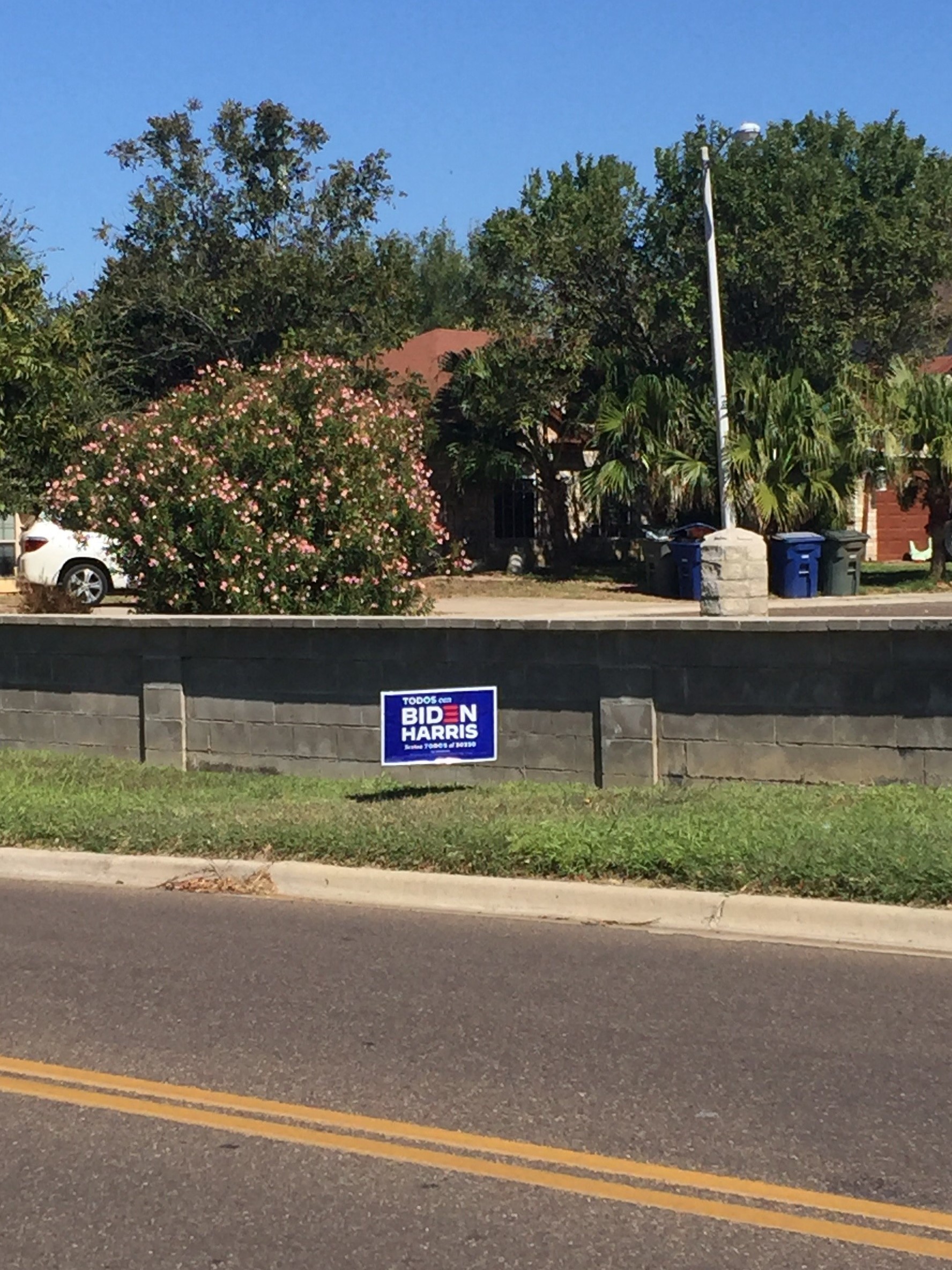 biden lawn sign