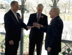 exchange rings during the wedding