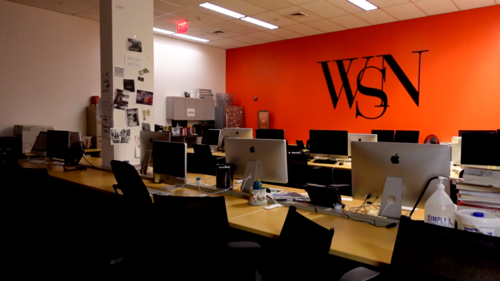 The Washington Square News newsroom
