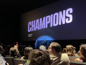 Champions screening held on February 27, 2023. Image by Amelia Chang