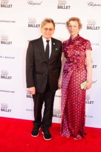Mikhail Baryshnikov and Lisa Rinehart at the 2023 Spring Gala. Image by Darryl Christopher Madison