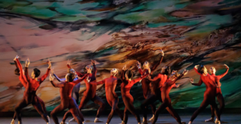 New York City Ballet dancers in Christopher Wheeldon's, "From You Within Me." Image by Erin Baiano